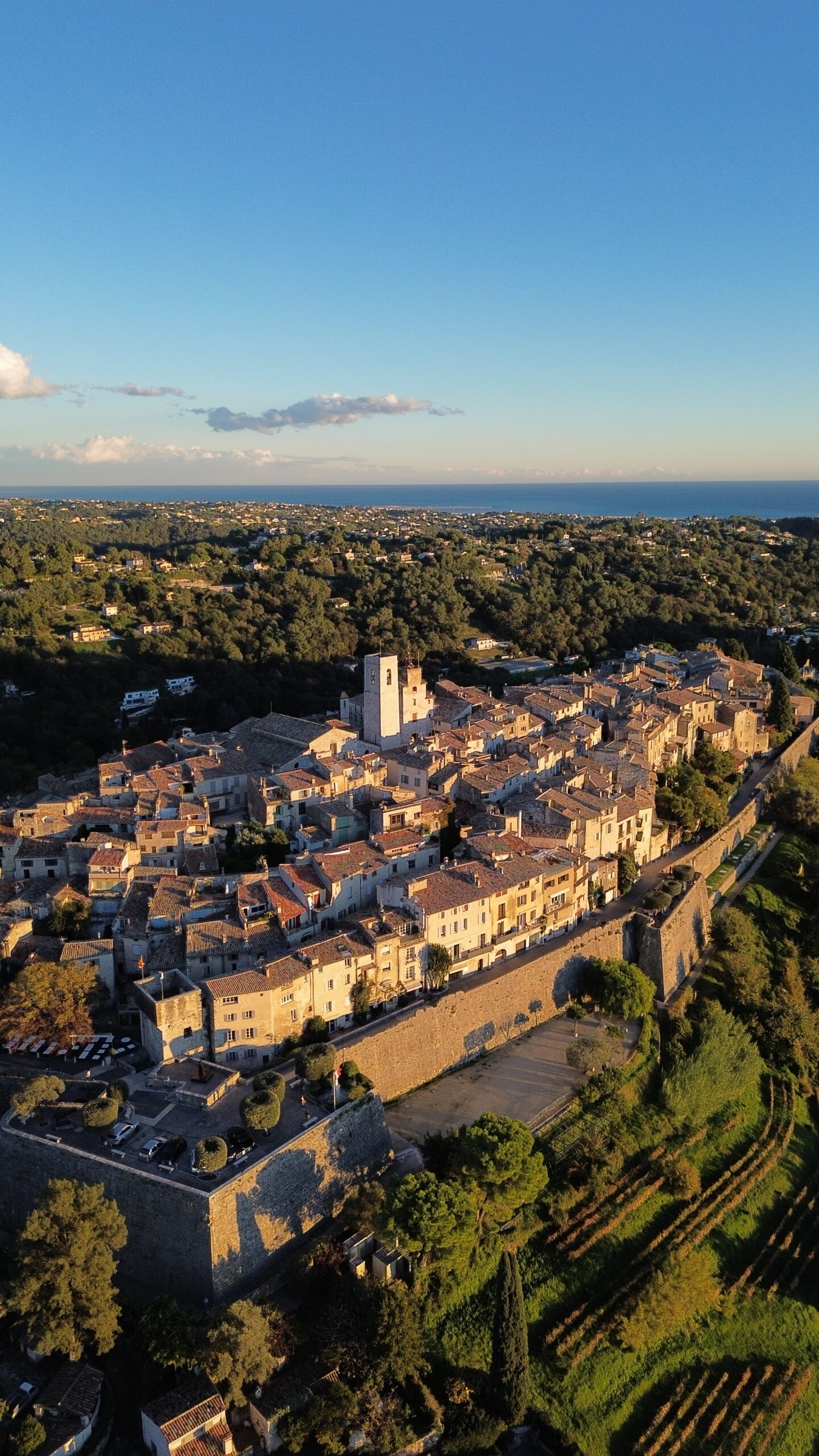 Vue au drone
